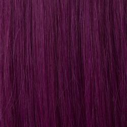 Silky stright weft colour purple,18" (45cm length 100cm width) 113gr