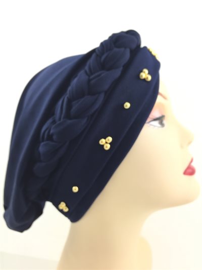 Turban with pearl