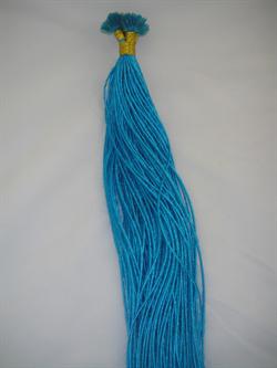 U-Tips-Dread Lock blå farve-25stk