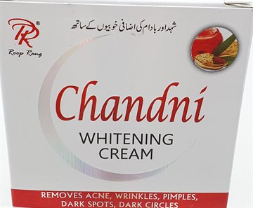 Chandni Whitning Cream, 40g. (UDSOLGT)