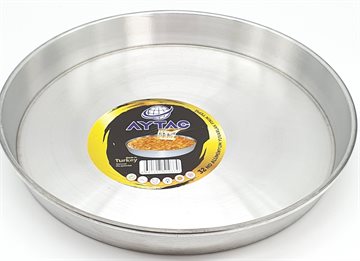 Tyrkiske Aluminium Bakke Aytac ca.32 cm i diameter for kage, pizza ...