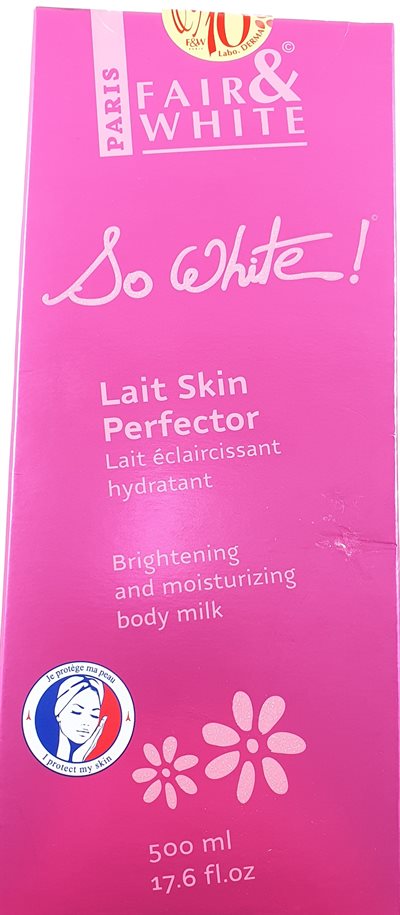 Fair & White So White Brightning & Moisturizing Milk (lotion) 500ml