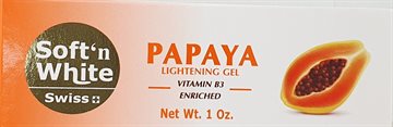 Soft'n White Papaya Gel in Tube 30 Gr. (UDSOLGT)