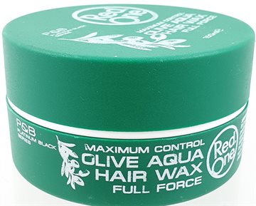 Red One OLIVE OIL. Agua Hair Wax 150ml - Green