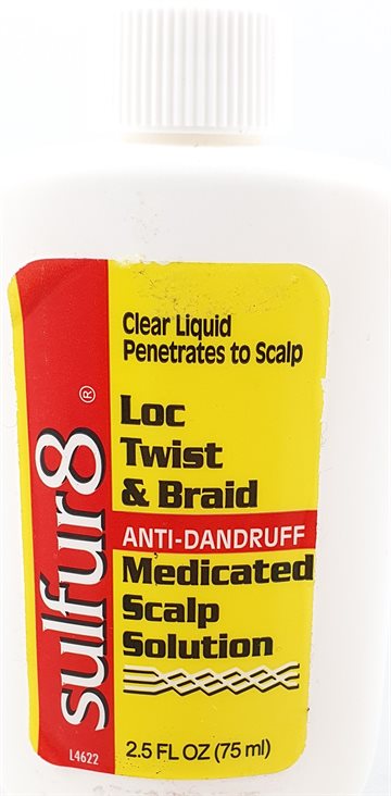 Sulfur 8 Anti dandruff treatment scalp Solution 75 ml. (UDSOLGT)