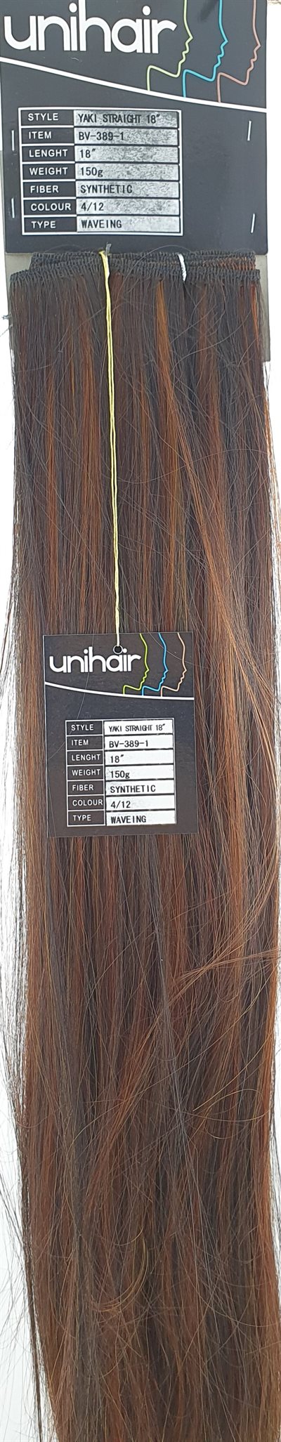 Yaki Straight 18"  - 45cm - Bv389-1 color 4/12.