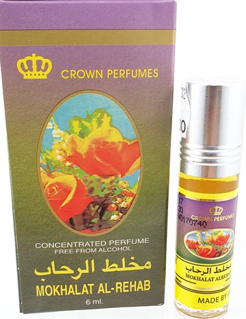 Perfume -  Alkohol fri.  Mokhalat Al Rehab. 6 ml. (UDSOLGT)