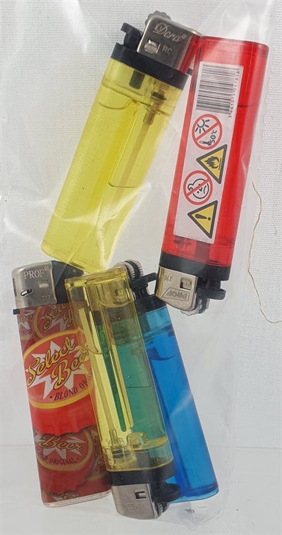 5 stk Lighter i en pak.