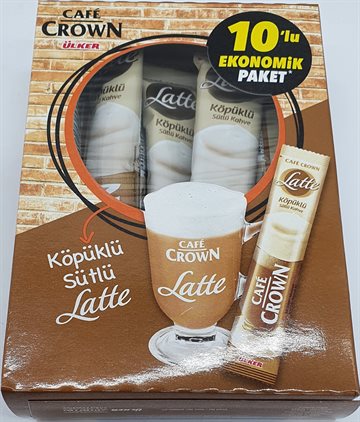 Ulker Crown Mælkekaffe 10  X 17 gr.