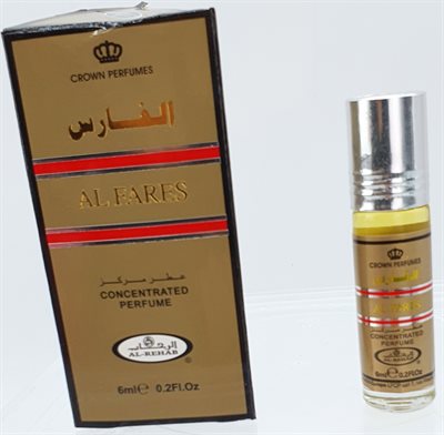 Perfume -  Alkohol frie.  Al Fares. 6 ml.