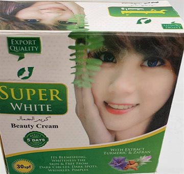  Beauty Cream, Super White, 23g. (UDSOLGT)