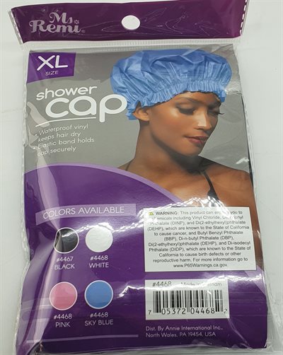 Shower Cap waterproof with extra cover - Bedehætte Vandtæt. XL.