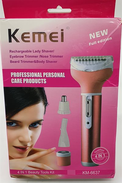 Kemi Lady Shaver. Beauty Tools Kit.