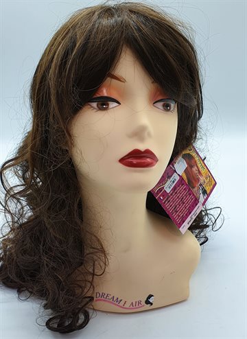 Wig Synthetic Futura Kuku farve FS 4/30 - Top quality 65 cm long.