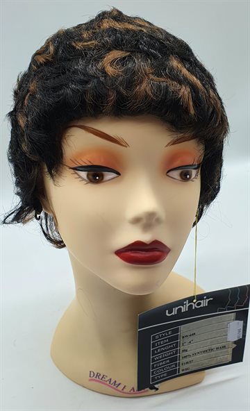 Wig Synthetic - Paryk Syntetisk  Farve F1B/27