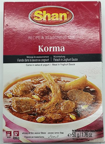 Shan Korma 1 X 50 gr