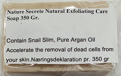 Nature Secrete Natural Exfoliating Care Soap 350 Gr.