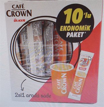 Café Crown Instant Kaffe 2 in1 – 10 X 18 gr.