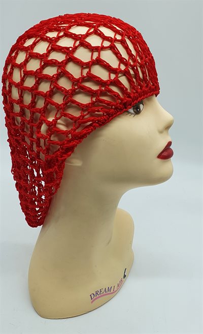 Hair net Red 30 cm the Length