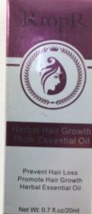 Hair Growth Fast herbal Hair oil 20 ml Rtop. (UDSOLGT)