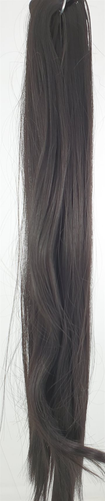 Hair Syntietic Ponytail Straight 24" - 60 Cm Long 130 g. Colour 1B Black.