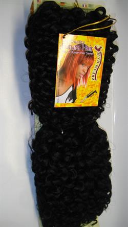 Hair Futura, Weaving Style Excelent curl Weav color 2 - 2 X 20cm  in one pack  