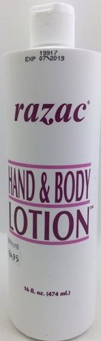 Razac Hand & Body Lotion 474ml. 