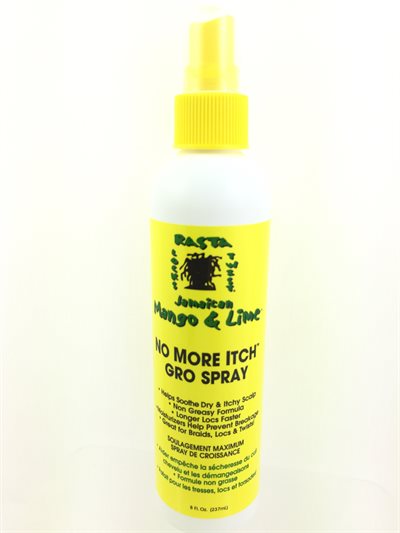 Jamaican\'s Mango & Lime, no more itch Gro Spray 236  gr