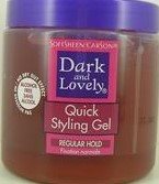 Dark & Lovely Quick Styling Gel regular hold 118 ml (UDSOLGT)