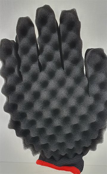 Gloves Spong Hair Brush for Twists Curl Cool.