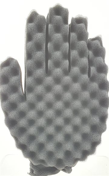 Gloves Sponge (Double sides) Hair Brush for Twists Curl Cool