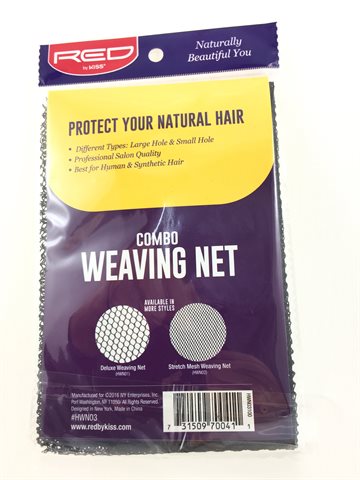 Hair net Black Weaving Net 2 Pcs in One PacK. 