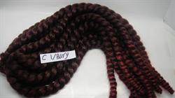 Twist hair 45 cm (18") Ap.110 gr Colour 1/burg