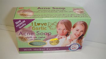 I Love Garlic Acne Soap 150 Gr.