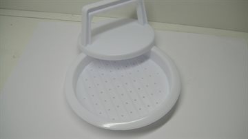 Hamburger form Plastic 11cm Diameter