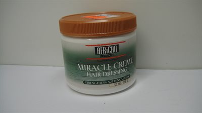 African Pride Olive Miracle Creme hair dressing 150gr. Anti Breakage.