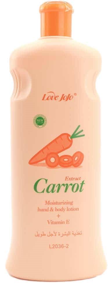 Love Jojo Carrot Hand/body Lotion 600ml. (UDSOLGT).